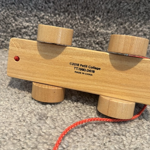 Petite Collage Wooden Train 9-Piece Stacking Puzzle - Picture 7 of 7